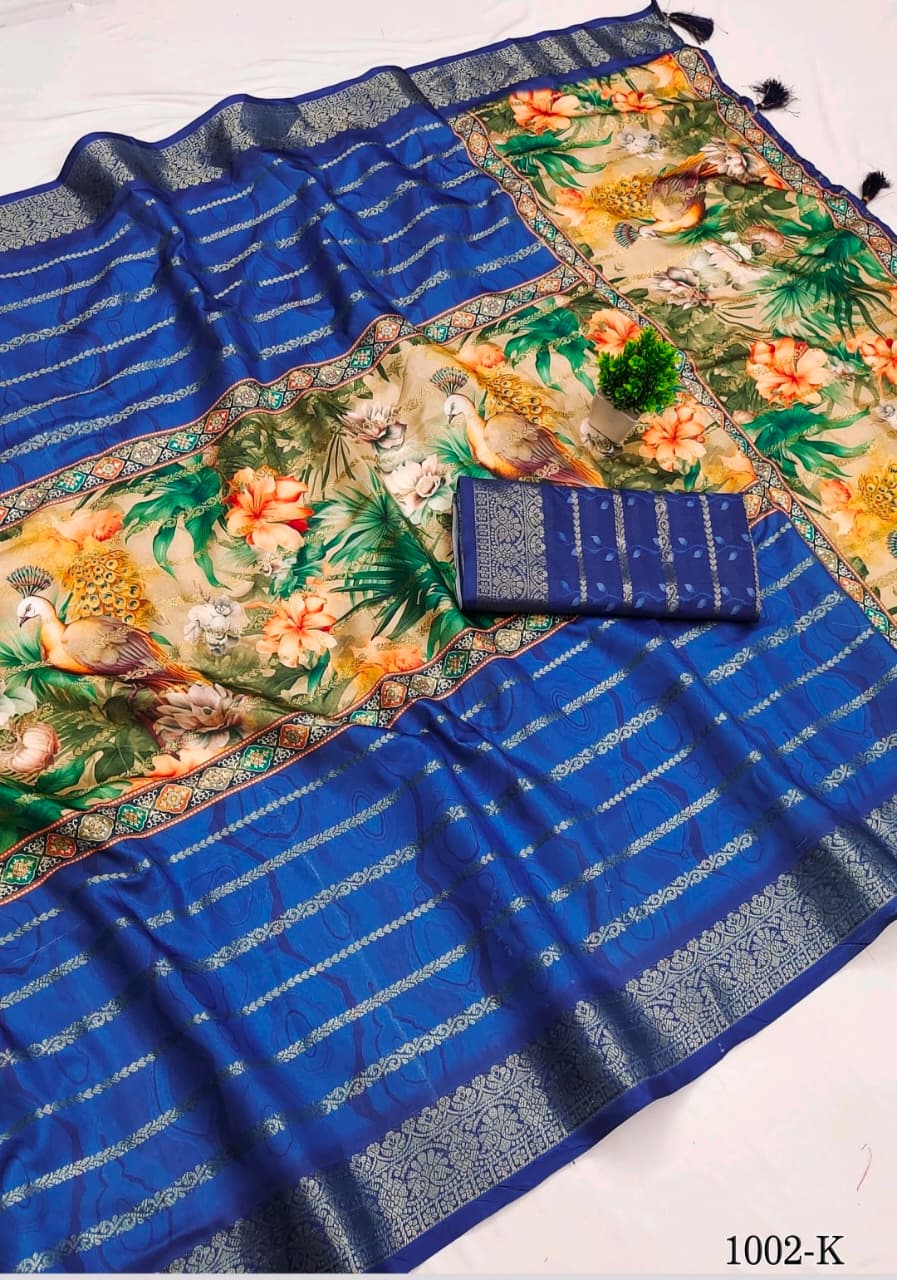 CENTRE BEAUTY SOFT COTTON SAREES