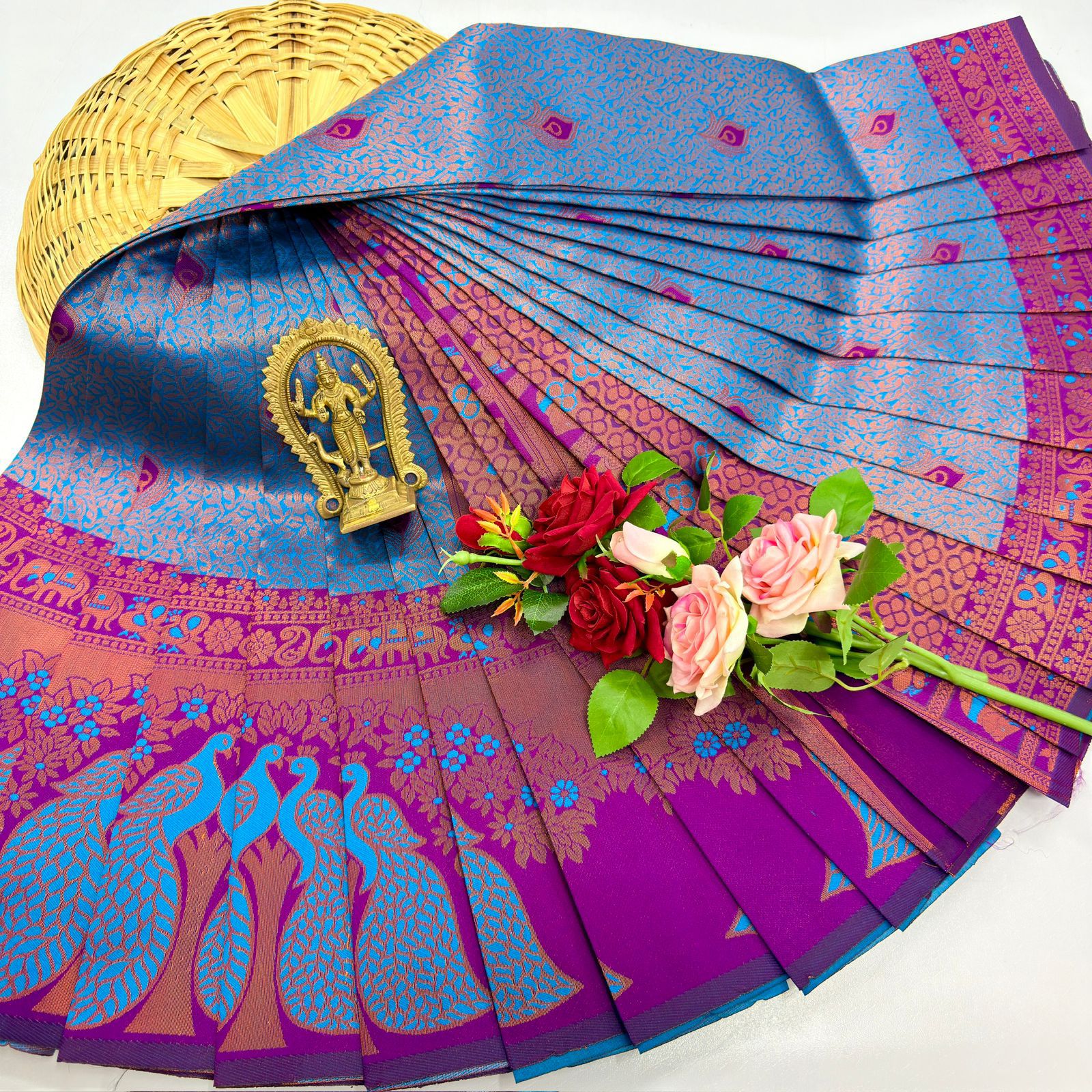 ELITE BRIDAL FANCY LIGHT WEIGHT SAREE