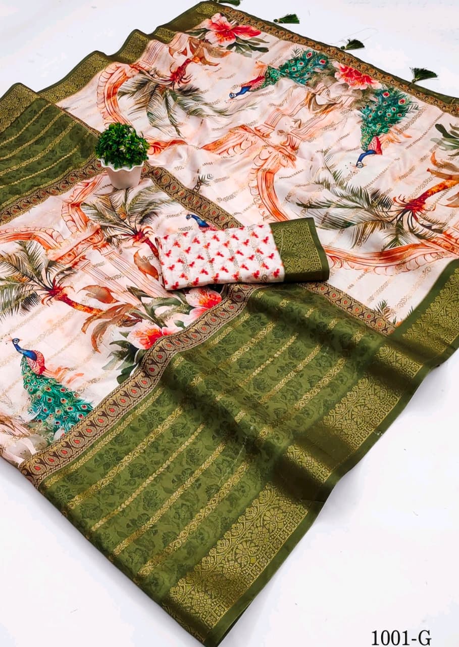 CENTRE BEAUTY SOFT COTTON SAREES