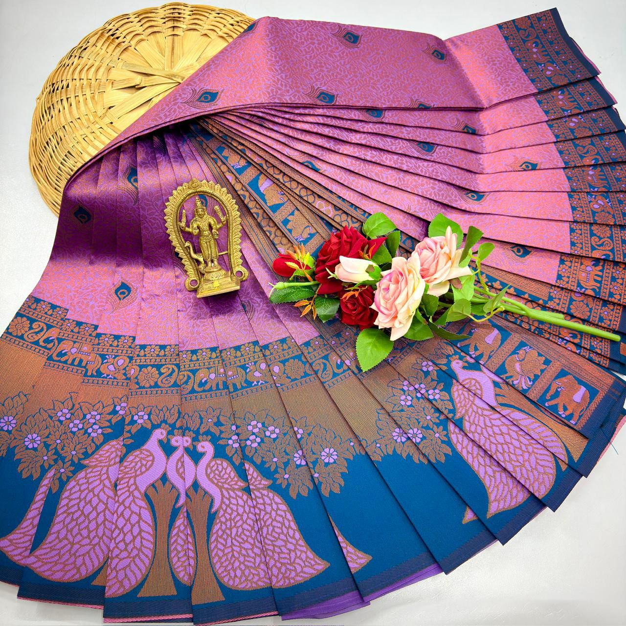 ELITE BRIDAL FANCY LIGHT WEIGHT SAREE