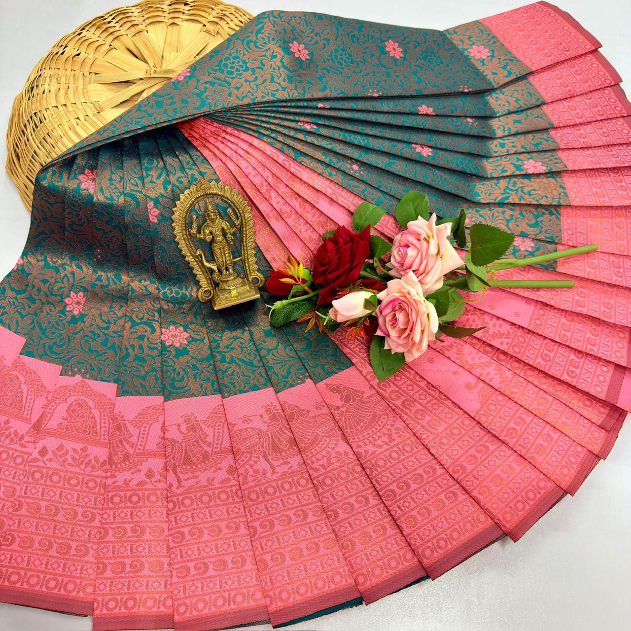 ELITE BRIDAL FANCY LIGHT WEIGHT SAREE