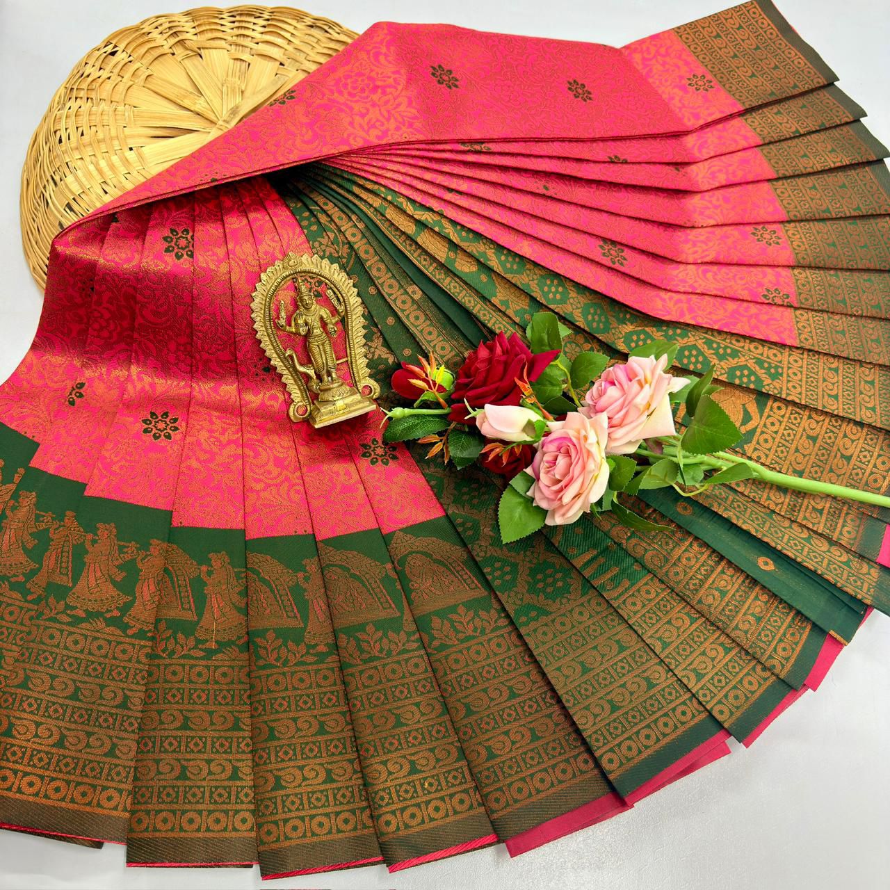 ELITE BRIDAL FANCY LIGHT WEIGHT SAREE