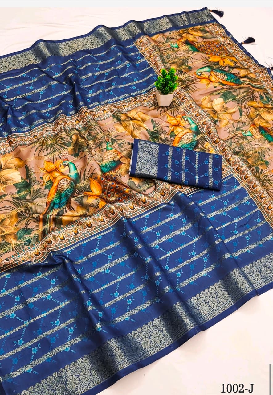 CENTRE BEAUTY SOFT COTTON SAREES