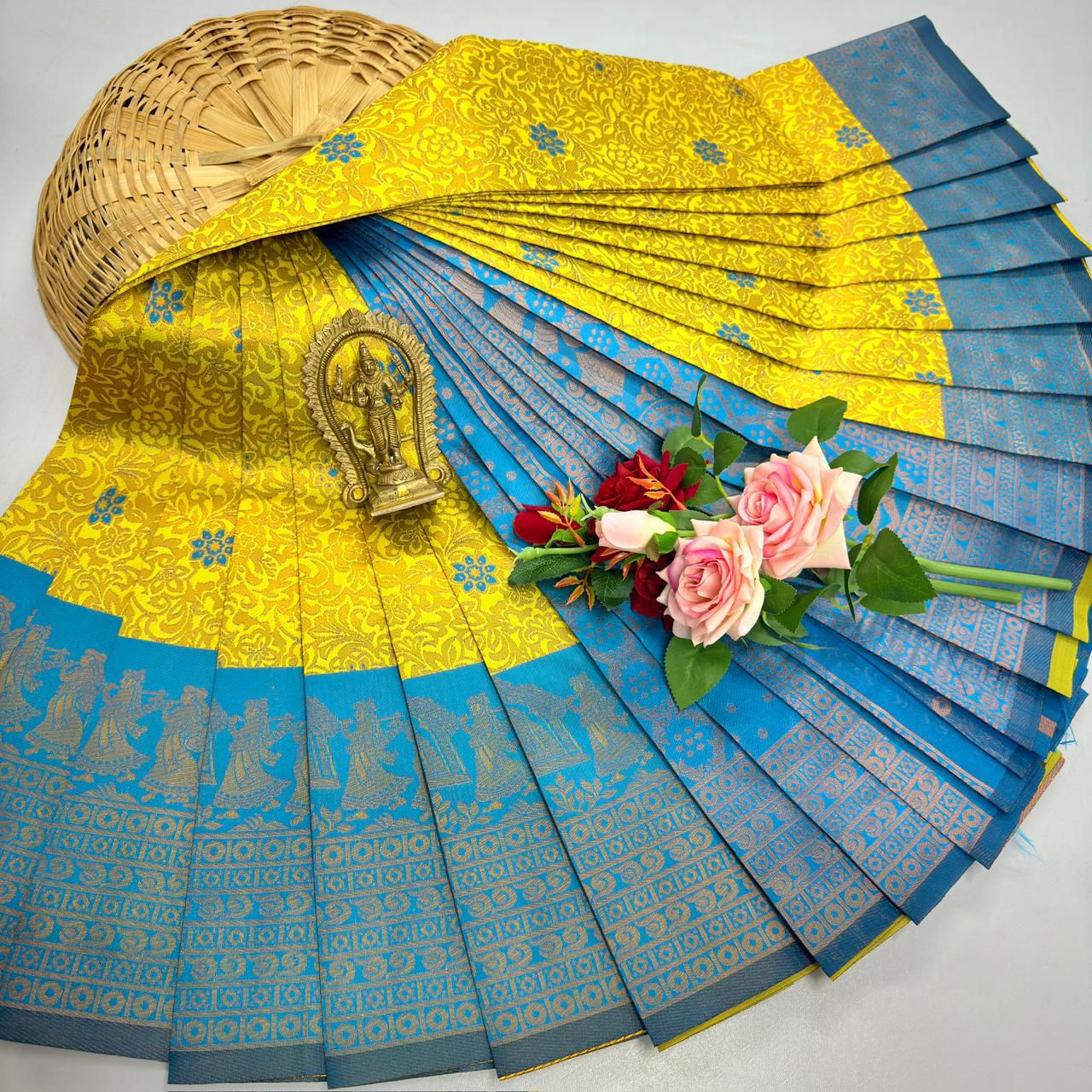 ELITE BRIDAL FANCY LIGHT WEIGHT SAREE