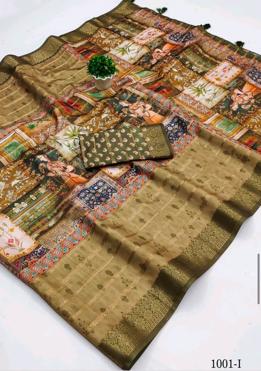 CENTRE BEAUTY SOFT COTTON SAREES