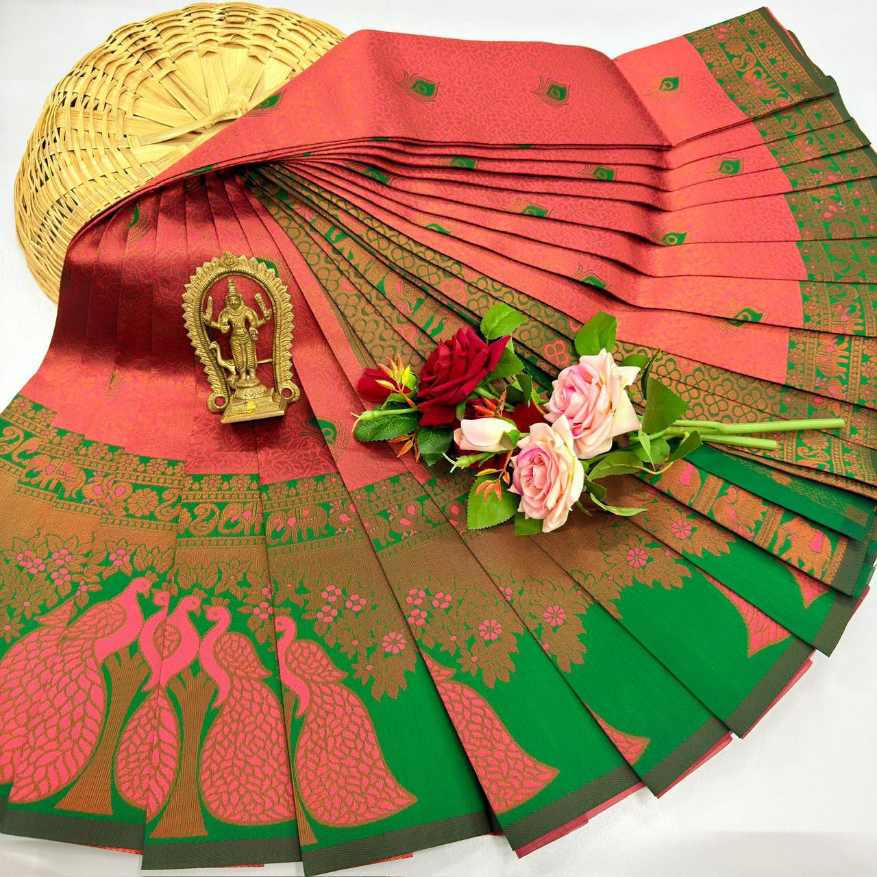 ELITE BRIDAL FANCY LIGHT WEIGHT SAREE