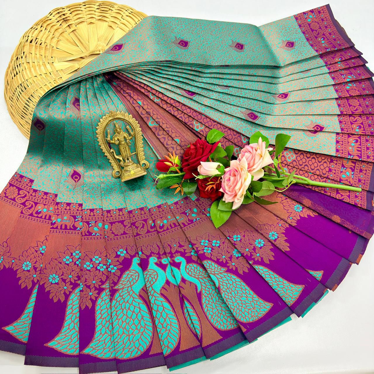 ELITE BRIDAL FANCY LIGHT WEIGHT SAREE
