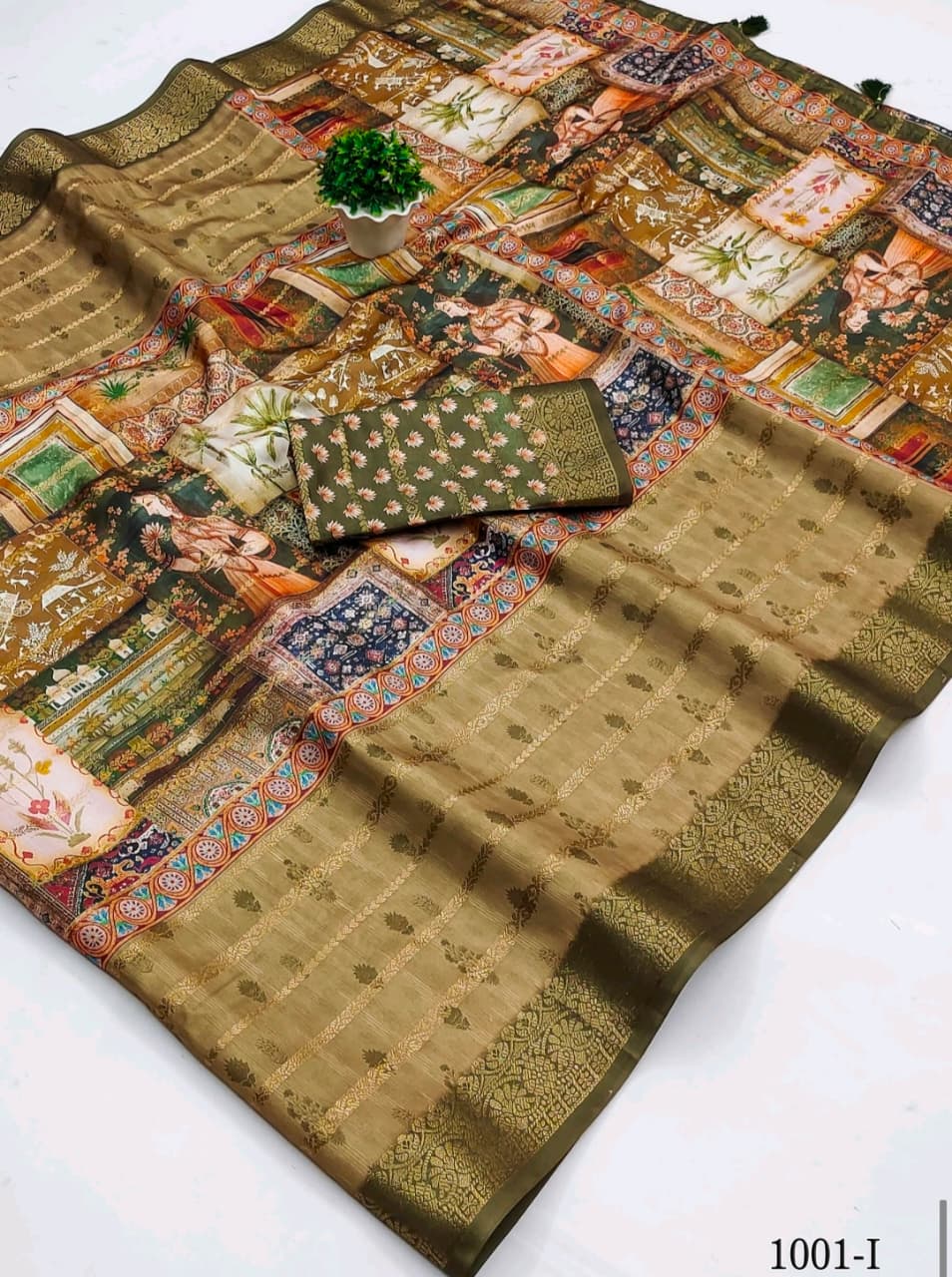 CENTRE BEAUTY SOFT COTTON SAREES