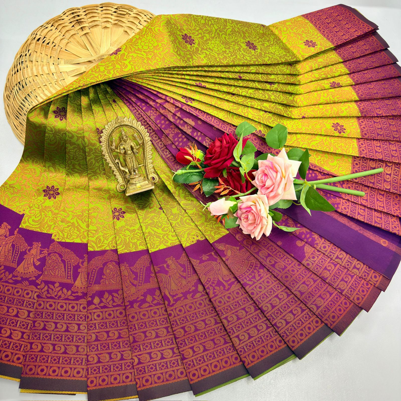 ELITE BRIDAL FANCY LIGHT WEIGHT SAREE