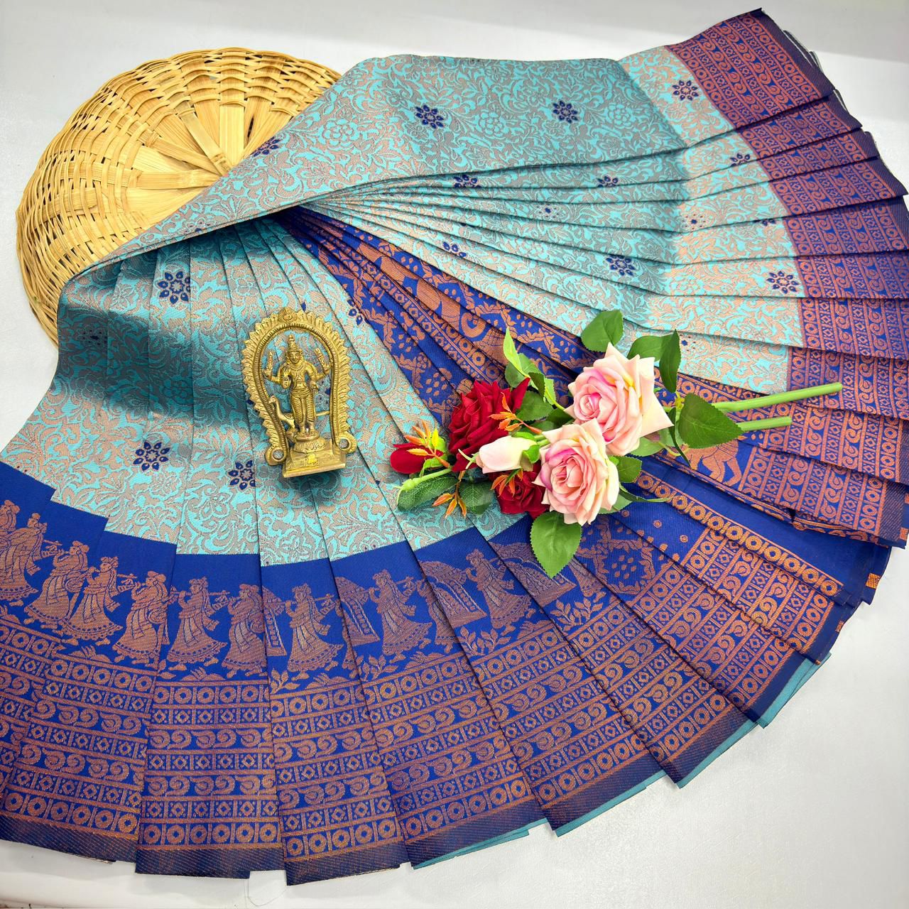 ELITE BRIDAL FANCY LIGHT WEIGHT SAREE