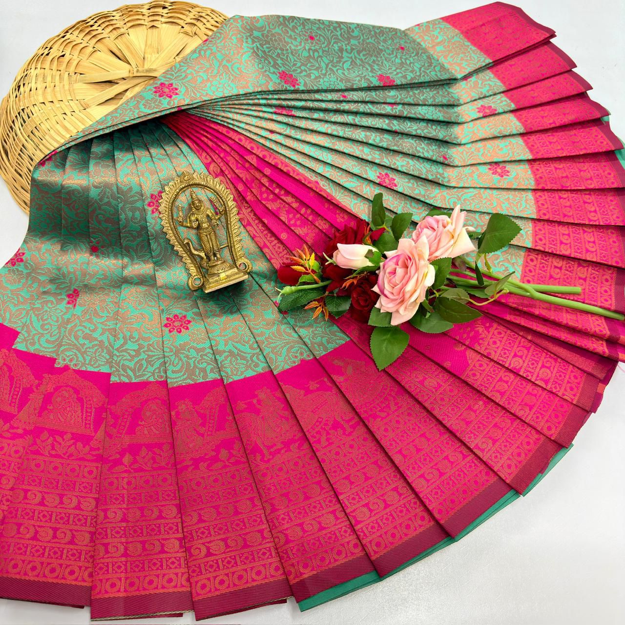 ELITE BRIDAL FANCY LIGHT WEIGHT SAREE