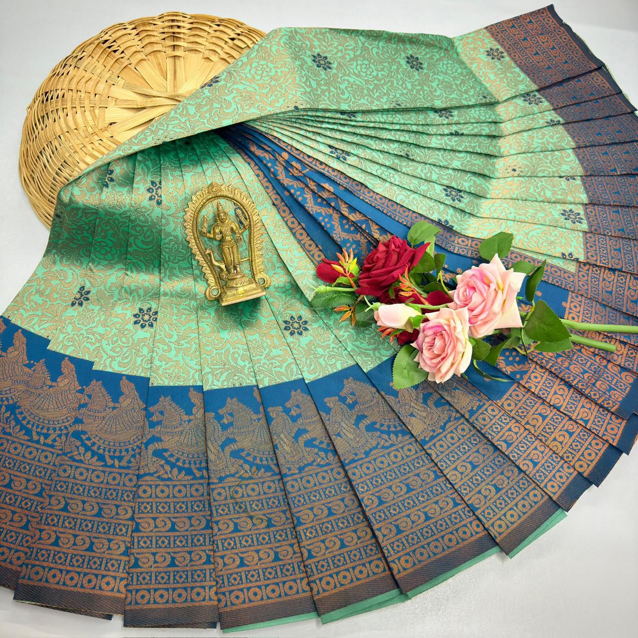ELITE BRIDAL FANCY LIGHT WEIGHT SAREE