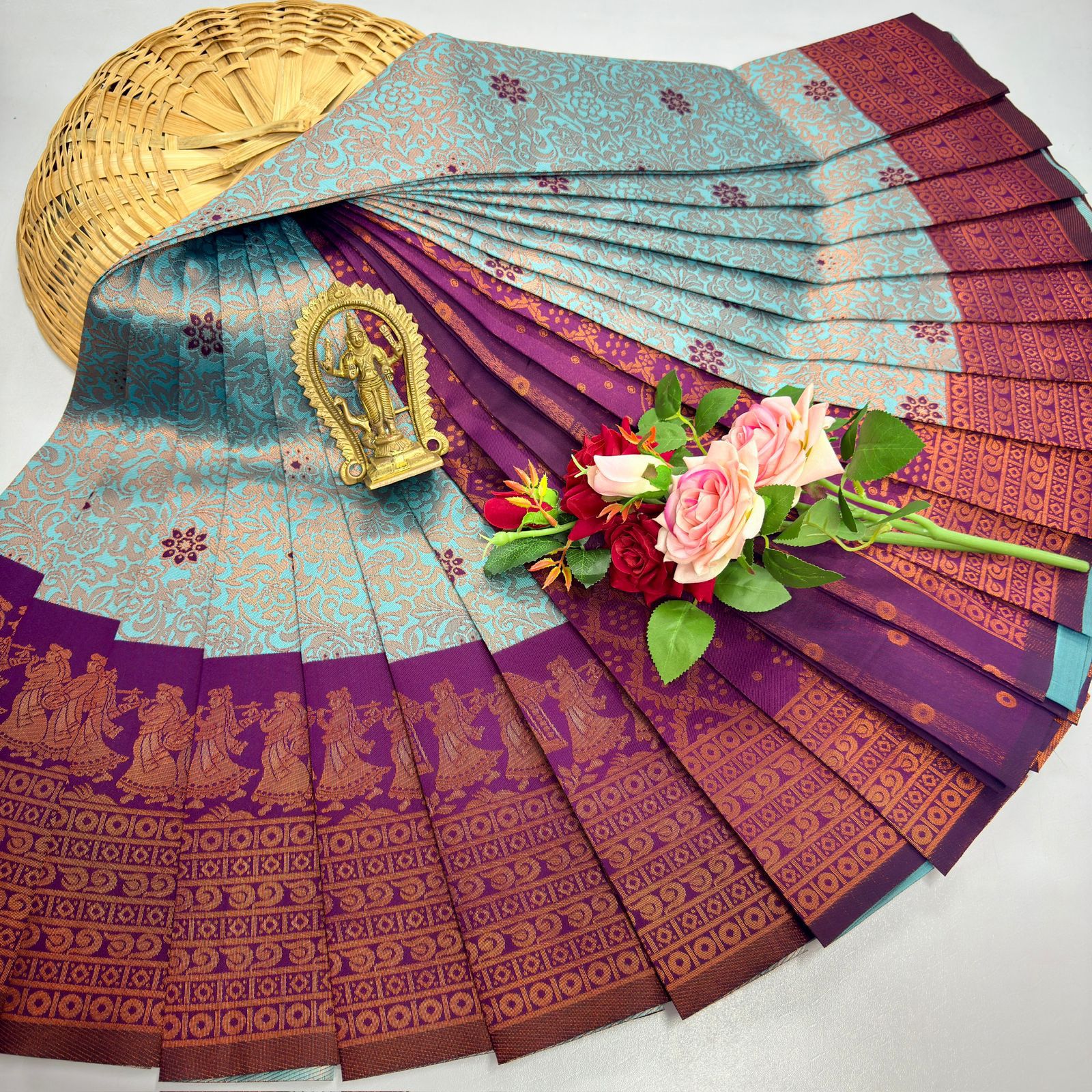 ELITE BRIDAL FANCY LIGHT WEIGHT SAREE
