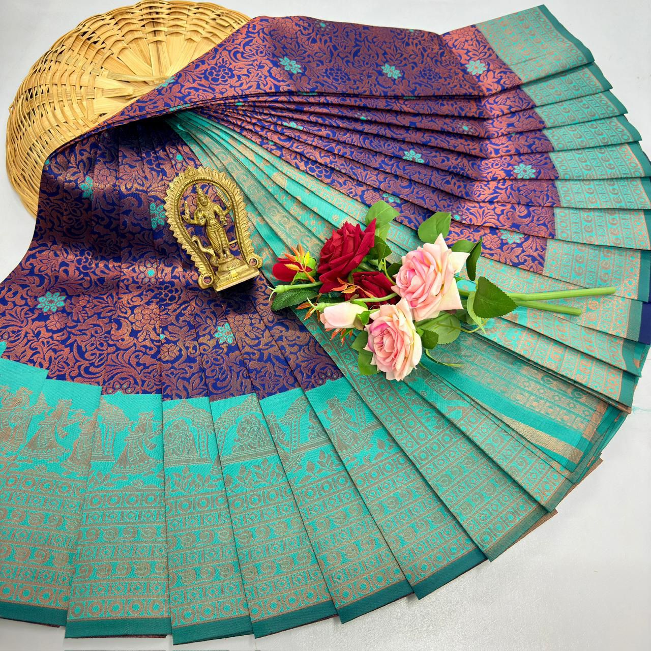 ELITE BRIDAL FANCY LIGHT WEIGHT SAREE